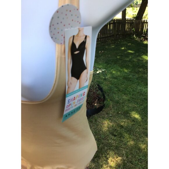Assets By Spanx 1X Shaping Open-Bust Bodysuit With Adjustable Straps & Breathabl - Picture 4 of 8